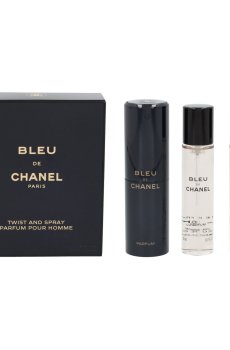 Парфюмированный набор мужской Chanel Bleu de Chanel Parfum (духи, 20 мл + сменный блок, 2*20 мл)