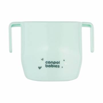 Кружка для обучения самостоятельному питью Canpol Babies Training Cup бирюзовая, от 1 года, 180 мл (74/060_tur) Кружка для обучения самостоятельному питью Canpol Babies Training Cup бирюзовая, от 1 года, 180 мл (74/060_tur)