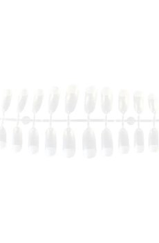 Геловые типсы для наращивания ногтей DNKa Professional Nail Gel Tips Oval овал, размер 24, 240 шт