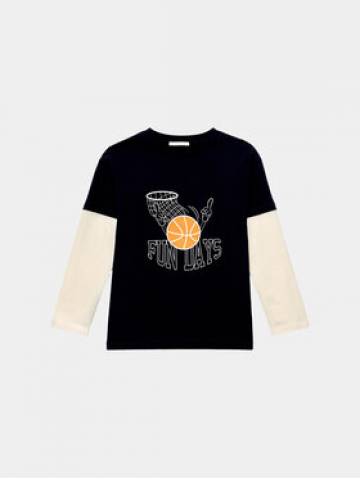 Tom Tailor Блузка 1037530 Cиній Regular Fit Tom Tailor Блузка 1037530 Cиній Regular Fit