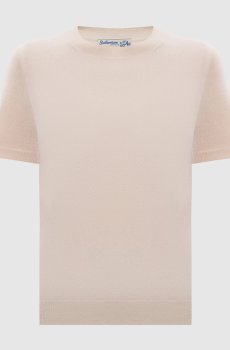 Бежевый топ из кашемира