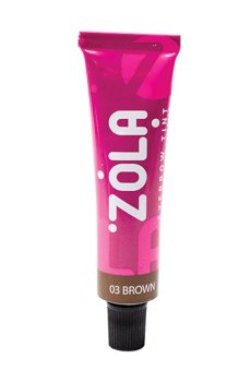 Уценка! Краска для бровей Zola Eyebrow Tint 03 Brown, 15 мл