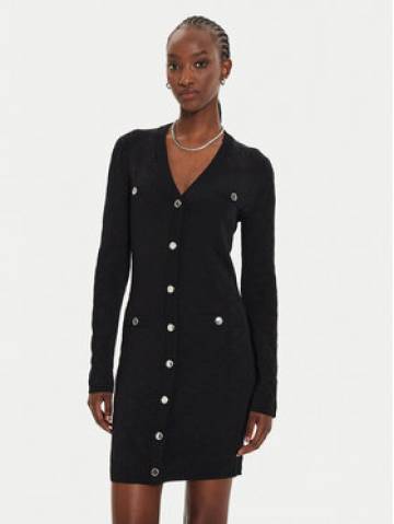 Pinko Трикотажна сукня Solfitaggio Abito 103974 A21T Чорний Slim Fit Pinko Трикотажна сукня Solfitaggio Abito 103974 A21T Чорний Slim Fit
