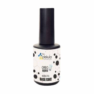 Цветная база для гель-лака Nails Molekula Professional Bubble Tea Base Coat, Oreo, 12 мл Цветная база для гель-лака Nails Molekula Professional Bubble Tea Base Coat, Oreo, 12 мл