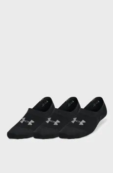 Женские черные носки (3 пары) UA Breathe Lite Ultra Low 3p Черный 31.5-36.5 Under Armour 1370075-001