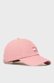 Женская розовая кепка HERITAGE CANVAS Розовый ONESIZE Tommy Jeans AW0AW17580