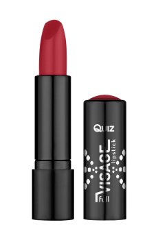 Питательная помада для губ с витамином Е Quiz Cosmetics Full Visage Lipstick 09 Truffle Cream, 4.2 г