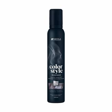 Уценка! Оттеночный мусс для укладки волос Indola Color Style Anthracite, 200 мл Уценка! Оттеночный мусс для укладки волос Indola Color Style Anthracite, 200 мл