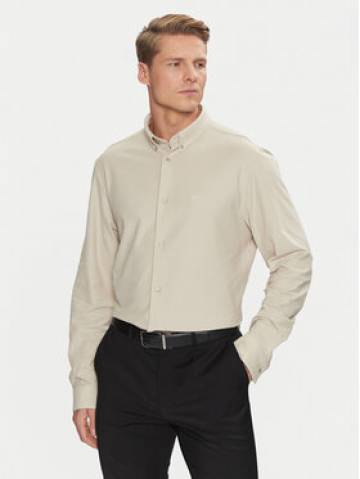Calvin Klein Сорочка Pique Jersey Shirt K10K113311 Бежевий Regular Fit Calvin Klein Сорочка Pique Jersey Shirt K10K113311 Бежевий Regular Fit