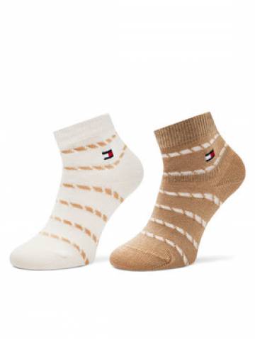 Tommy Hilfiger Набір 2 пар високих дитячих шкарпеток 701229883 Бежевий Tommy Hilfiger Набір 2 пар високих дитячих шкарпеток 701229883 Бежевий