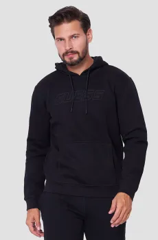 Мужское черное худи Черный S Guess Z4YQ12.K9V31;JBLK