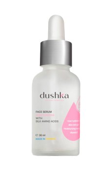 Уценка! Увлажняющая сыворотка для лица Dushka Face Serum с аминокислотами шелка, 30 мл