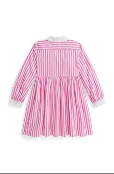 Хлопковое детское платье Polo Ralph Lauren