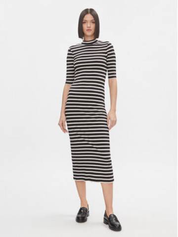 Tommy Hilfiger Повсякденна сукня WW0WW40610 Чорний Slim Fit Tommy Hilfiger Повсякденна сукня WW0WW40610 Чорний Slim Fit