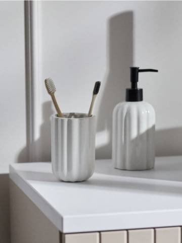 Стакан для зубних щіток - білий Стакан для зубних щіток - білий