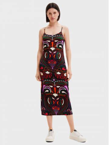 Desigual Повсякденна сукня Marca 22WWVK23 Кольоровий Slim Fit Desigual Повсякденна сукня Marca 22WWVK23 Кольоровий Slim Fit