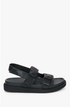 Сандалі чоловічі шкіряні чорні Estro ER00109795