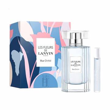 Парфюмированный набор женский Lanvin Les Fleurs De Blue Orchid Set (туалетная вода, 50 мл + туалетная вода, 7.5 мл) Парфюмированный набор женский Lanvin Les Fleurs De Blue Orchid Set (туалетная вода, 50 мл + туалетная вода, 7.5 мл)