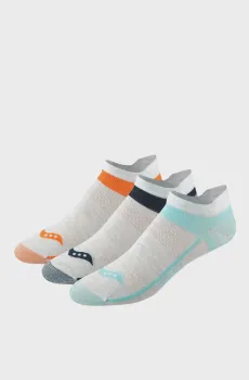 Белые носки (3 пары) INFERNO ULTRALIGHT NO SHOW Белый 36-39 Saucony S385171-051
