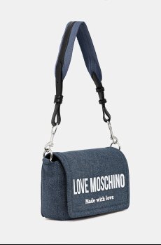 Джинсовая сумка Love Moschino