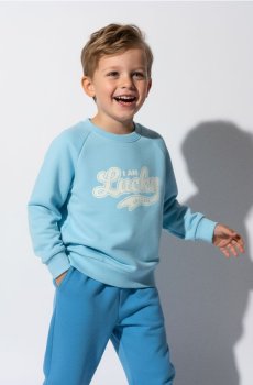 Кофта з круглим вирізом - light blue