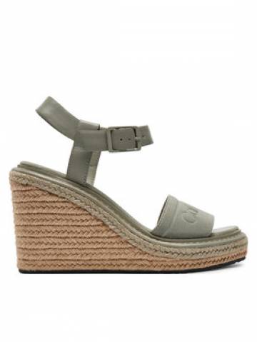 Calvin Klein Еспадрильї Wedge Sandal 70 He HW0HW02050 Сірий Calvin Klein Еспадрильї Wedge Sandal 70 He HW0HW02050 Сірий