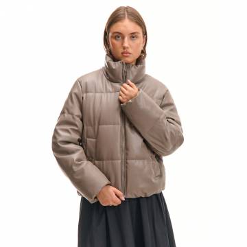 Cropp - Куртка з коміром-стійкою - кавовий Cropp - Куртка з коміром-стійкою - кавовий