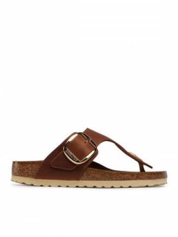 Birkenstock Вєтнамки Gizeh Big Buckle 1018785 Коричневий Birkenstock Вєтнамки Gizeh Big Buckle 1018785 Коричневий
