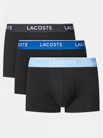 Lacoste Набір з 3 пар боксерів 5H1297 Чорний Lacoste Набір з 3 пар боксерів 5H1297 Чорний