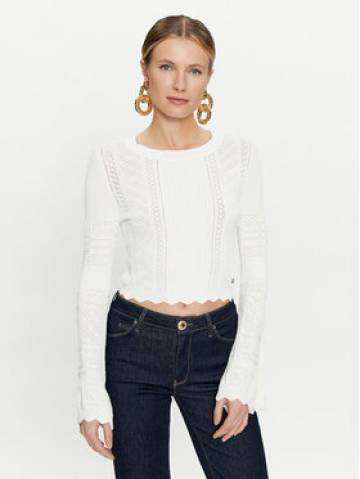 Guess Светр Adaline W4GR08 Z2U00 Écru Regular Fit