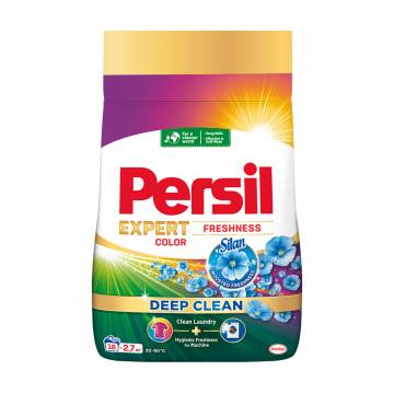 Стиральный порошок Persil Expert Color Deep Clean Свежесть от силан, автомат, 18 стирок, 2.7 кг Стиральный порошок Persil Expert Color Deep Clean Свежесть от силан, автомат, 18 стирок, 2.7 кг