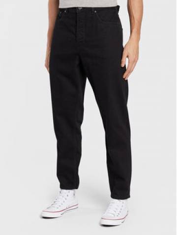 Solid Джинси 21107174 Чорний Relaxed Fit Solid Джинси 21107174 Чорний Relaxed Fit