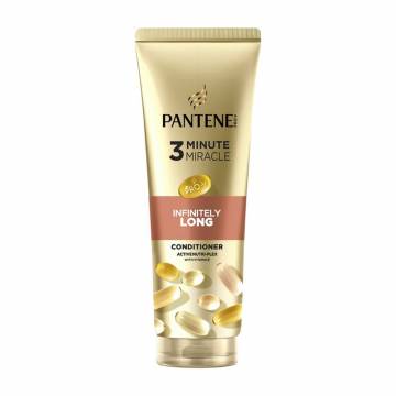 Бальзам-ополаскиватель для волос Pantene Pro-V Infinitely Long 3 Minute Miracle против секущихся кончиков, 220 мл Бальзам-ополаскиватель для волос Pantene Pro-V Infinitely Long 3 Minute Miracle против секущихся кончиков, 220 мл
