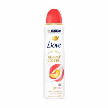 Антиперспирант-спрей Dove Go Fresh 72H Персик и белые цветы, женский, 150 мл Антиперспирант-спрей Dove Go Fresh 72H Персик и белые цветы, женский, 150 мл