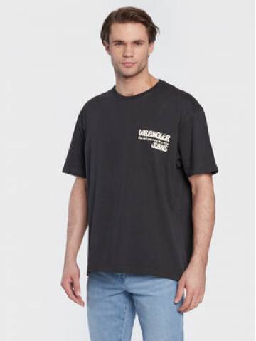 Wrangler Футболка Slogan W70NEEXV6 112321205 Чорний Relaxed Fit Wrangler Футболка Slogan W70NEEXV6 112321205 Чорний Relaxed Fit