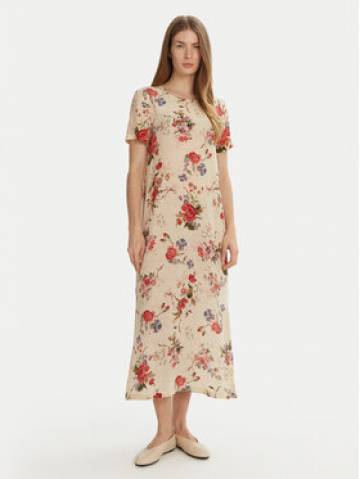 Weekend Max Mara Літня сукня Giudy 2515221212 Бежевий Regular Fit Weekend Max Mara Літня сукня Giudy 2515221212 Бежевий Regular Fit
