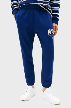 Мужские синие спортивные брюки PREP Синий S Tommy Hilfiger MW0MW39688