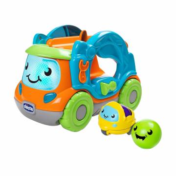 Музыкальная машинка Chicco Грузовик Turbo Ball, от 1 года (10852.00) Музыкальная машинка Chicco Грузовик Turbo Ball, от 1 года (10852.00)