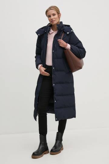 Пуховая куртка Polo Ralph Lauren женская цвет синий зимняя 211941005 Пуховая куртка Polo Ralph Lauren женская цвет синий зимняя 211941005