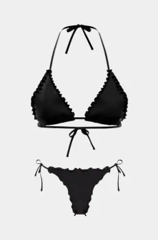 Женский черный купальник Черный L HUGO 9791