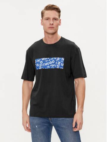 Hugo Футболка Nalayo 50515203 Чорний Regular Fit Hugo Футболка Nalayo 50515203 Чорний Regular Fit