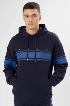 Мужское темно-синее худи Синий XL HUGO 50565644;405