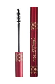 Тушь для ресниц COLOR ME Princesss Eyelashes Luxury Beauty Mascara Объемная, для чувствительных глаз, Black, 10 мл