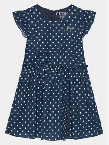 Guess Повсякденна сукня K4GK04 WG5U0 Cиній Regular Fit Guess Повсякденна сукня K4GK04 WG5U0 Cиній Regular Fit