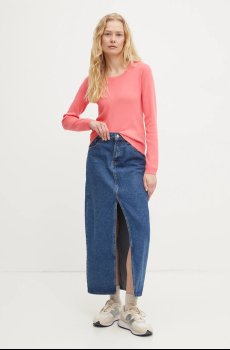 Хлопковый свитер United Colors of Benetton