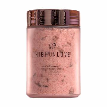 Розовая соль для ванны HighOnLove Sensual Bath Salt с маслом семян каннабиса, 500 г Розовая соль для ванны HighOnLove Sensual Bath Salt с маслом семян каннабиса, 500 г