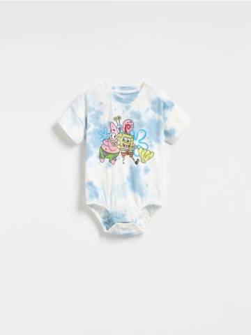 Reserved - Боді Spongebob - блідо-блакитний - 4028N-05X Reserved - Боді Spongebob - блідо-блакитний - 4028N-05X