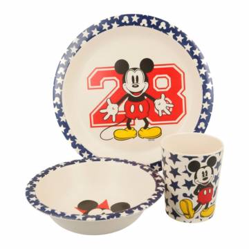 Набір посуду Stor Disney Міккі Маус бамбуковий 3 предмети ( Stor-01325) Набір посуду Stor Disney Міккі Маус бамбуковий 3 предмети ( Stor-01325)