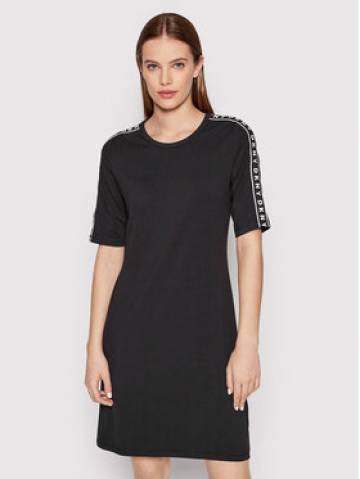DKNY Повсякденна сукня DD2AN703 Чорний Regular Fit DKNY Повсякденна сукня DD2AN703 Чорний Regular Fit