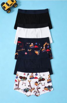 Боксери, 5 пар - різнобарвний